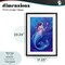 Stupell Industries Jewel Bedecked Mermaid & Seahorse Framed Print Under Glass, design by Rachel Anderson